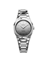D1 MILANO UTBL39 Silver Gleam Ultra Thin Watch | 30 mm