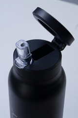 Klassy Watch Water Bottle Black