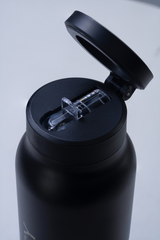 Klassy Watch Water Bottle Black