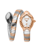 Just Cavalli Signature Snake Speranza - Silver Rose Gold