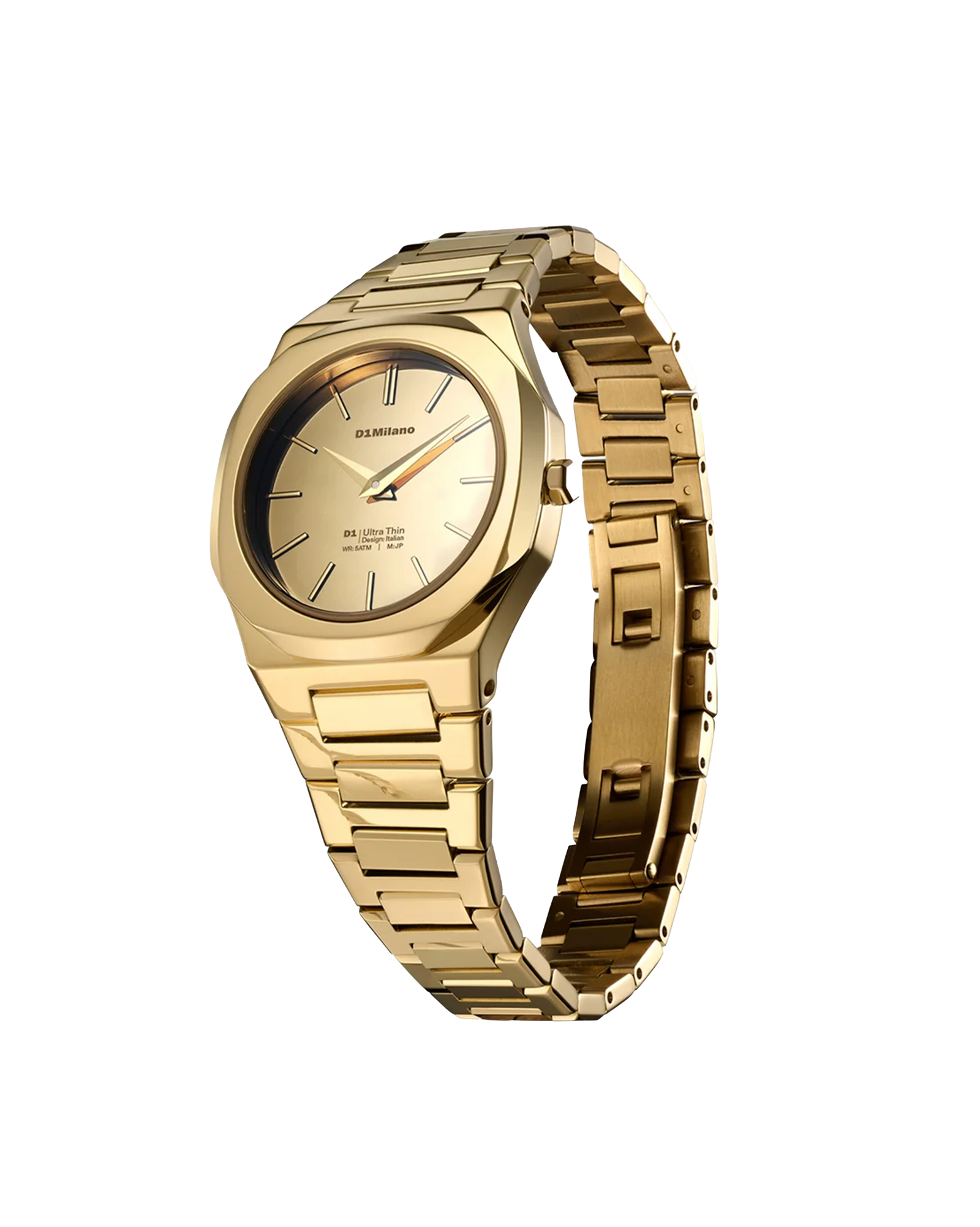 D1 MILANO UTBL40 Gold Gleam Ultra Thin Watch | 30mm – Klassy Watches