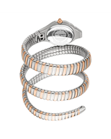 Just Cavalli Signature Snake Vita - Two Tones YG Silver