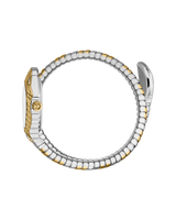 Just Cavalli Signature Snake Speranza - Yellow Gold Silver