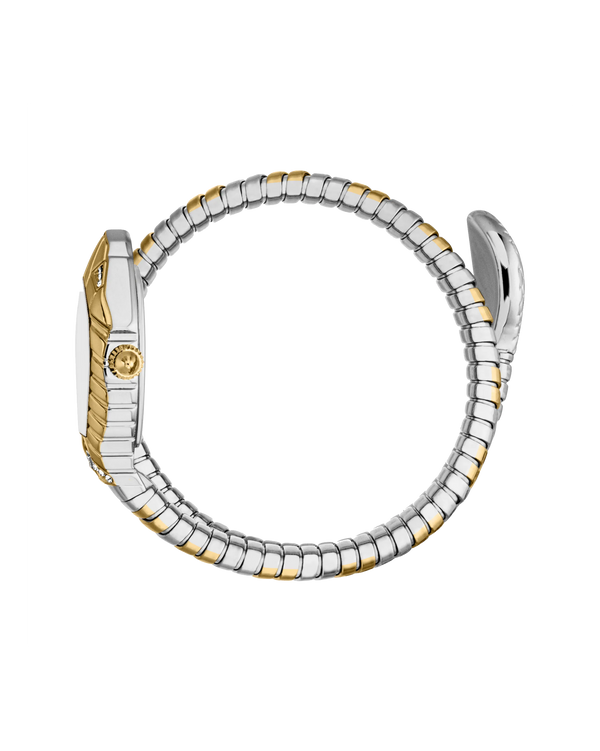 Just Cavalli Signature Snake Speranza - Yellow Gold Silver
