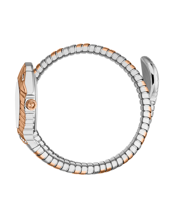 Just Cavalli Signature Snake Speranza - Silver Rose Gold