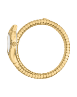 Just Cavalli Signature Snake Vita - Yellow Gold Silver