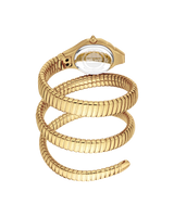 Just Cavalli Signature Snake Vita - Yellow Gold Silver