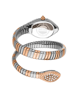 Just Cavalli Signature Snake Speranza - Silver Rose Gold