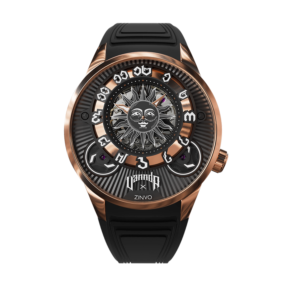 LONGINES Conquest Ref.9007 Black Gilt Dial – TIMEANAGRAM