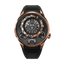 ZINVO Rival Gold Quarzo Acciaio IP Nero Datario Oro Silicone Zaffiro Orologio Uomo ZINVO Rival Gold Quarzo Acciaio IP Nero Datario Oro Silicone Zaffiro Orologio Uomo
