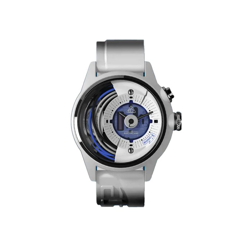 Electricianz The Bionic Z White Rubber 42mm