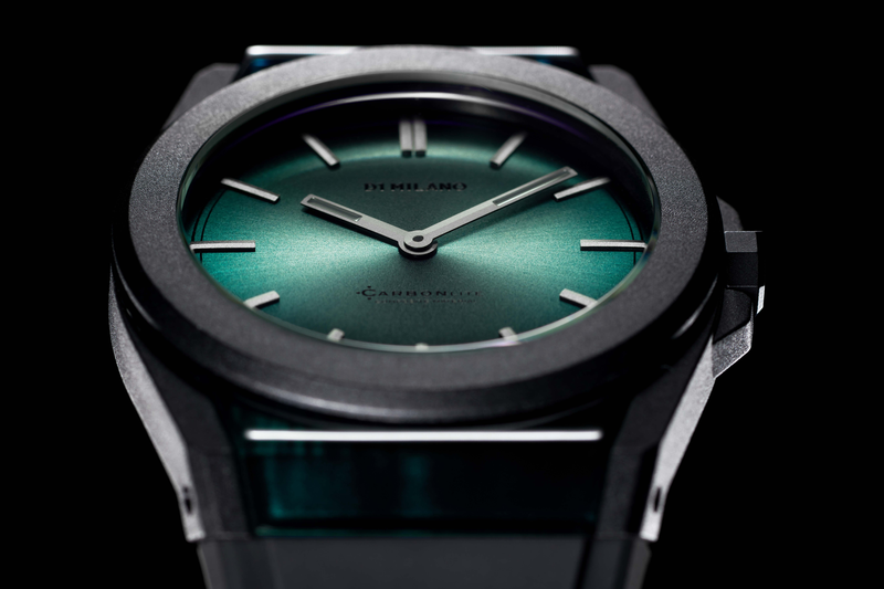black watch for men, watch for men, black watch, men watch, green dial watch, green dial watch for men, D1 Milano