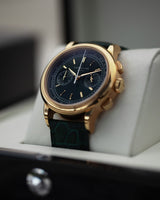 Corniche Heritage Chronograph Yellow Gold with Green Dial