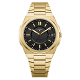 Zinvo Rival Gold, Gold watch for men, watch for men, Gold Watch, men watch, Grow in The Dark Index and Hands Dial watch, Grow in The Dark Index and Hands Dial watch for men, Bracelet watch, Rubber Watch, Stainless Steel Strap, Premium silicone Strap, Black Rubber Strap.
