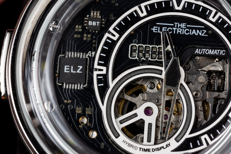 Electricianz The Hybrid E-Code Leather 43mm