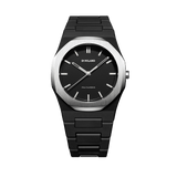 D1 MILANO PCBJ14 Polycarbonate, black watch for men, watch for men, black watch, men watch, black dial watch, black dial watch for men
