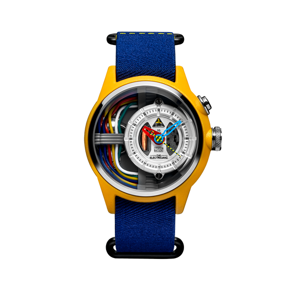 Electricianz The Cable Z Blue Nato 42mm