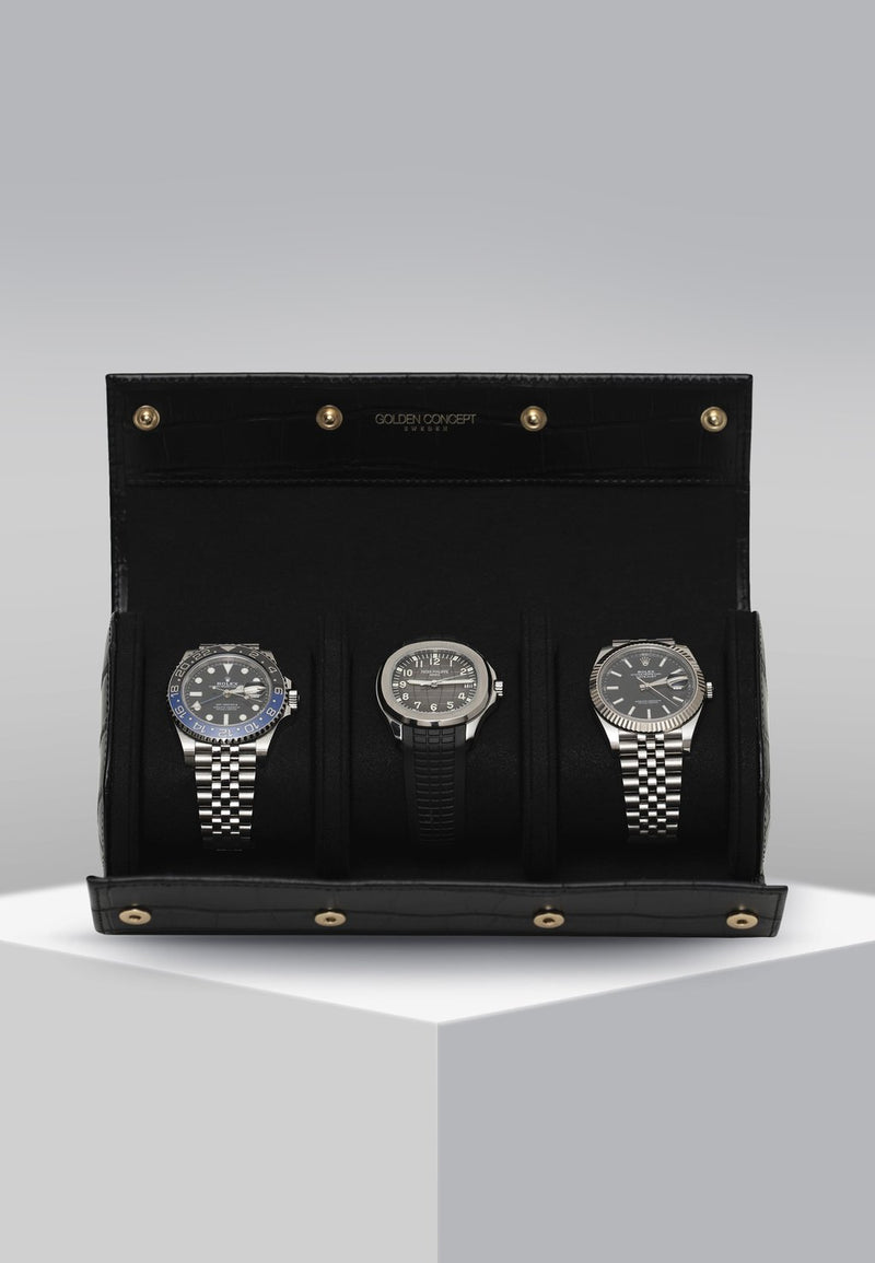 GC Watch Box Croco Embossed
