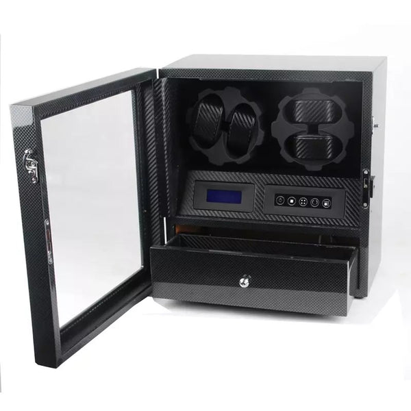 WB - Watch Winder LED 4-5 Carbon
