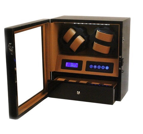 WB - Watch Winder LED 4-5 Brown