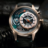 Electricianz The CaZino Suede Leather 45mm